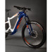 Велосипед  HAIBIKE XDURO AllTrail 5.0 Carbon FLYON i630Wh 11 секунд. NX 27.5", рама L, синьо-біло-жовтогарячий, 2020 - фото №4